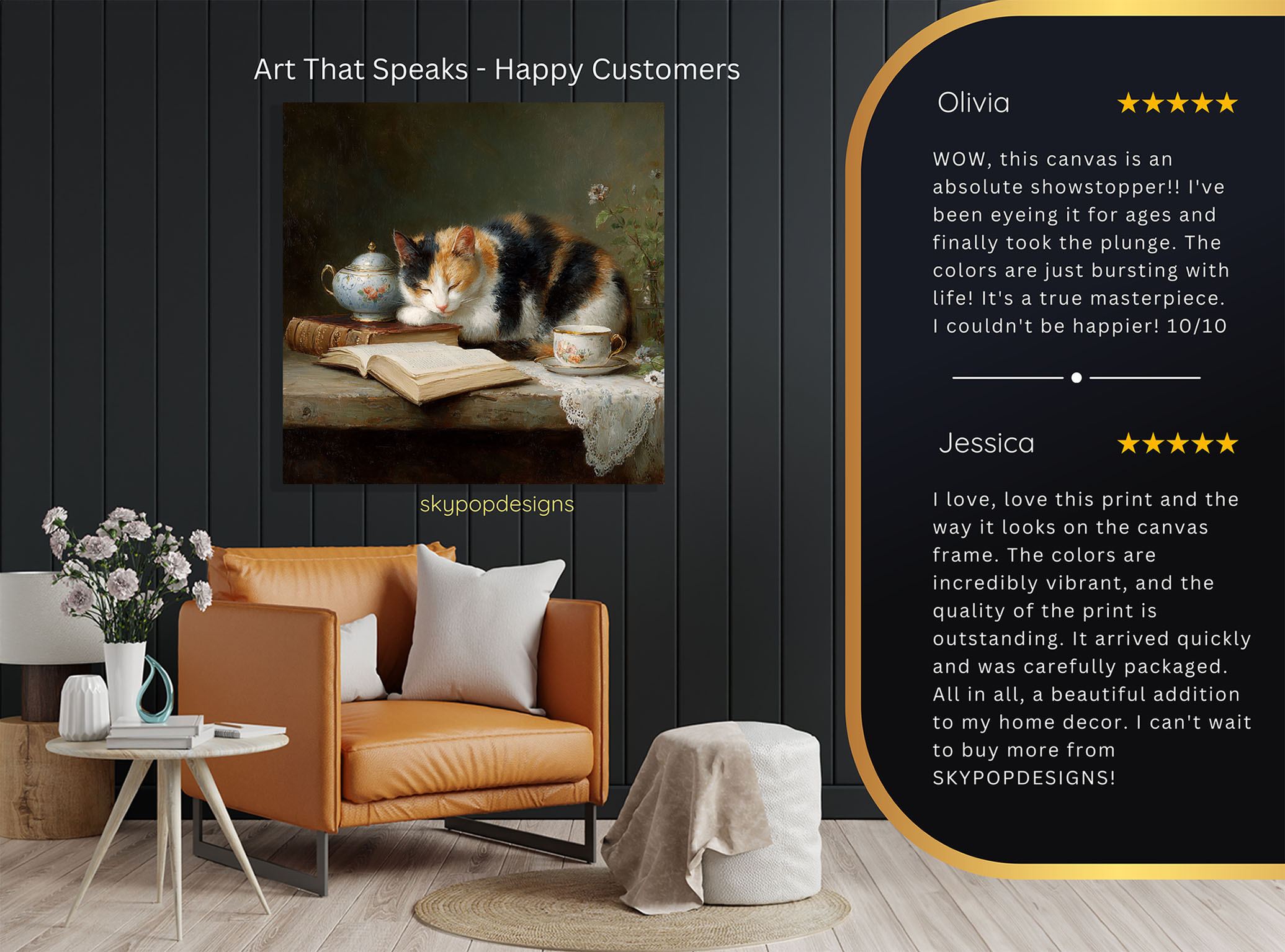 8.jpg Sleeping Cat Book Art