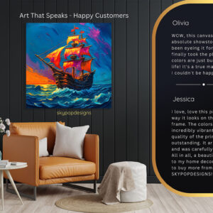 Pirate Ship Art