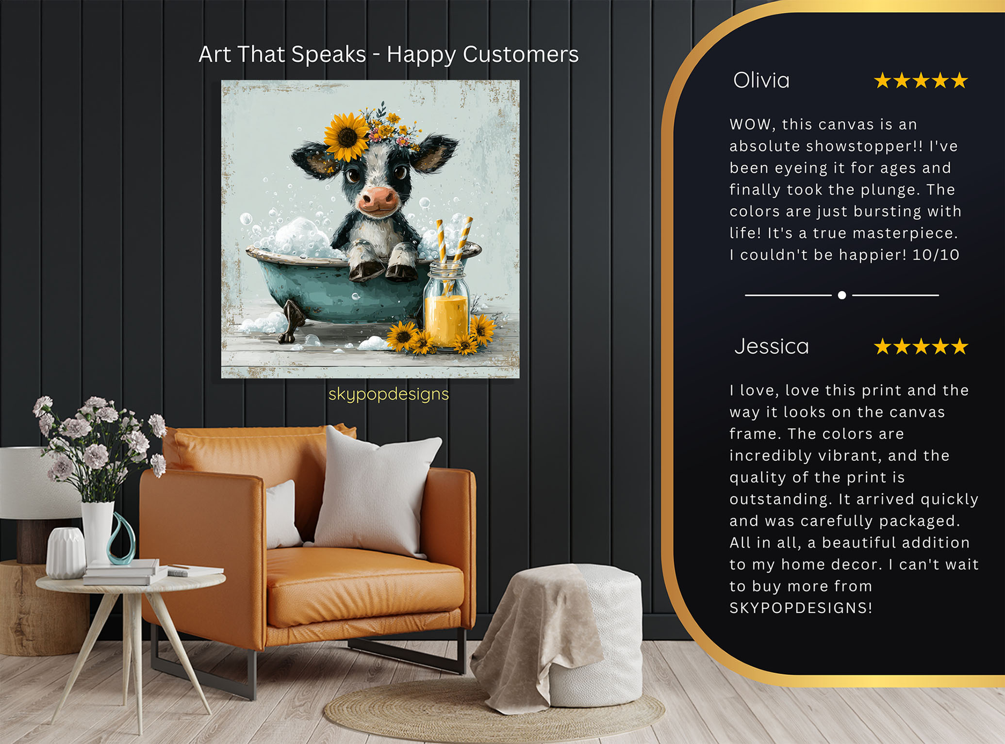 8.jpg Highland Cow Art