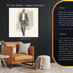 Barack Obama Basketball King Art