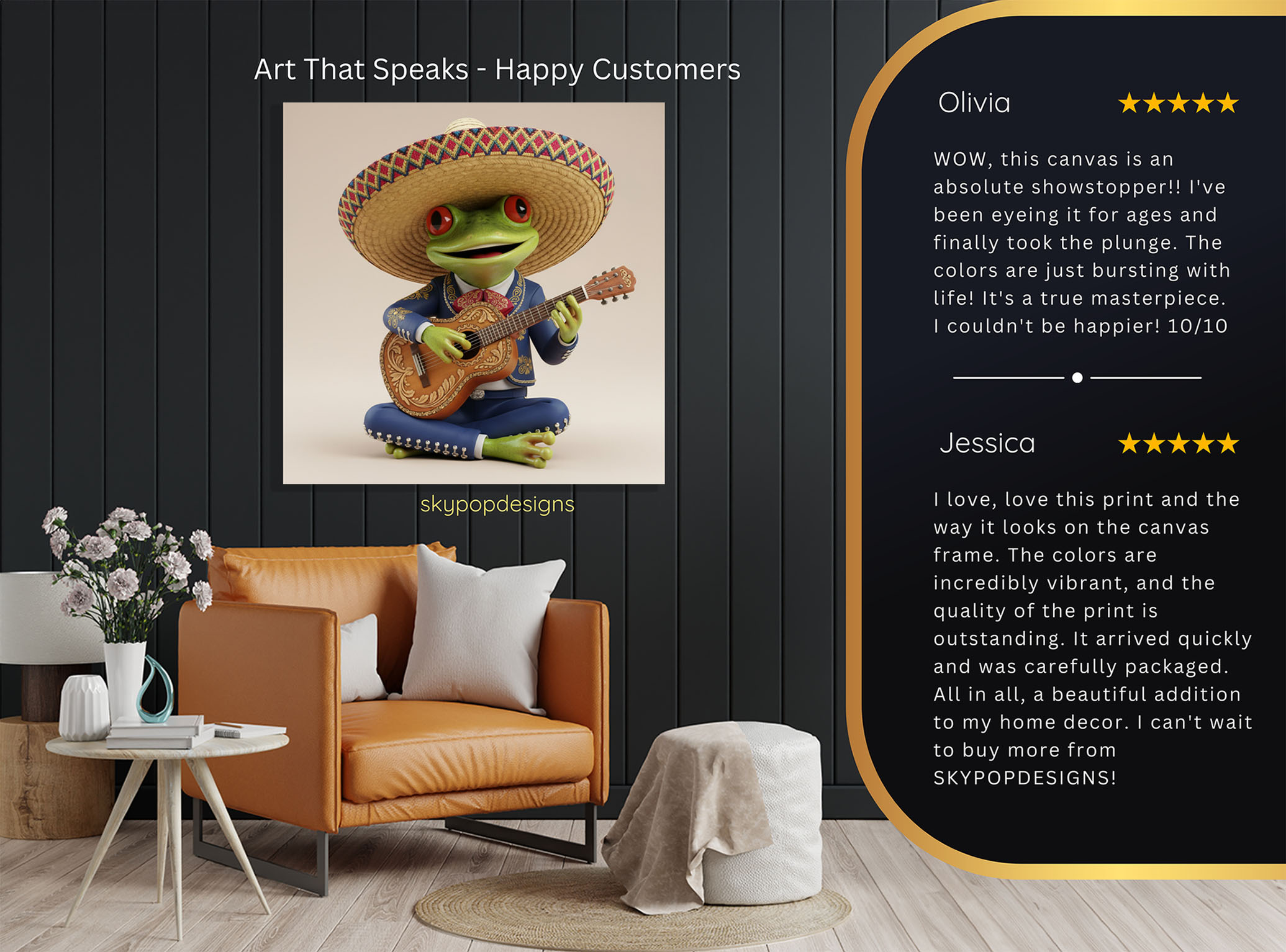 8.jpg Frog Serenade Art