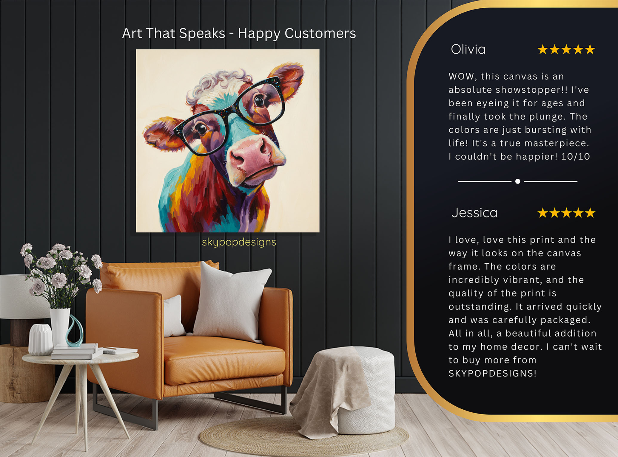 8.jpg Highland Cow Art