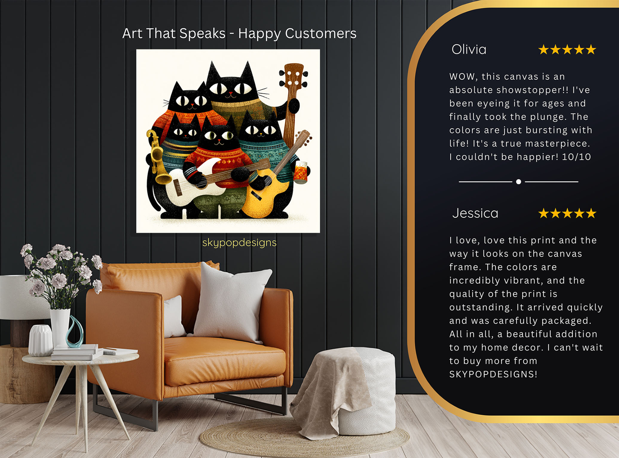 8.jpg Cool Cat Jam Session Art