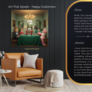 Animal Gala Dinner Art