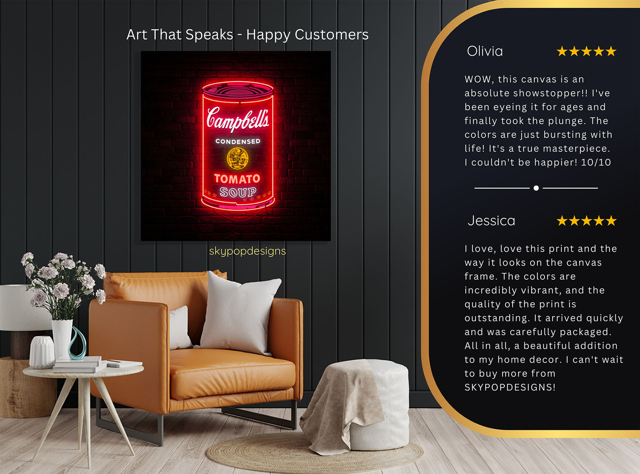 8.jpg Campbell's Soup Can Neon Art