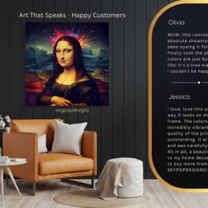 Mona Lisa Cybernetic Art
