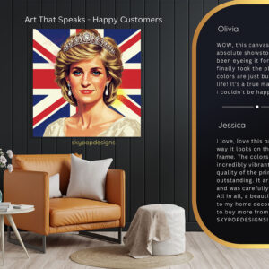 Princess Diana Royal Aura Art
