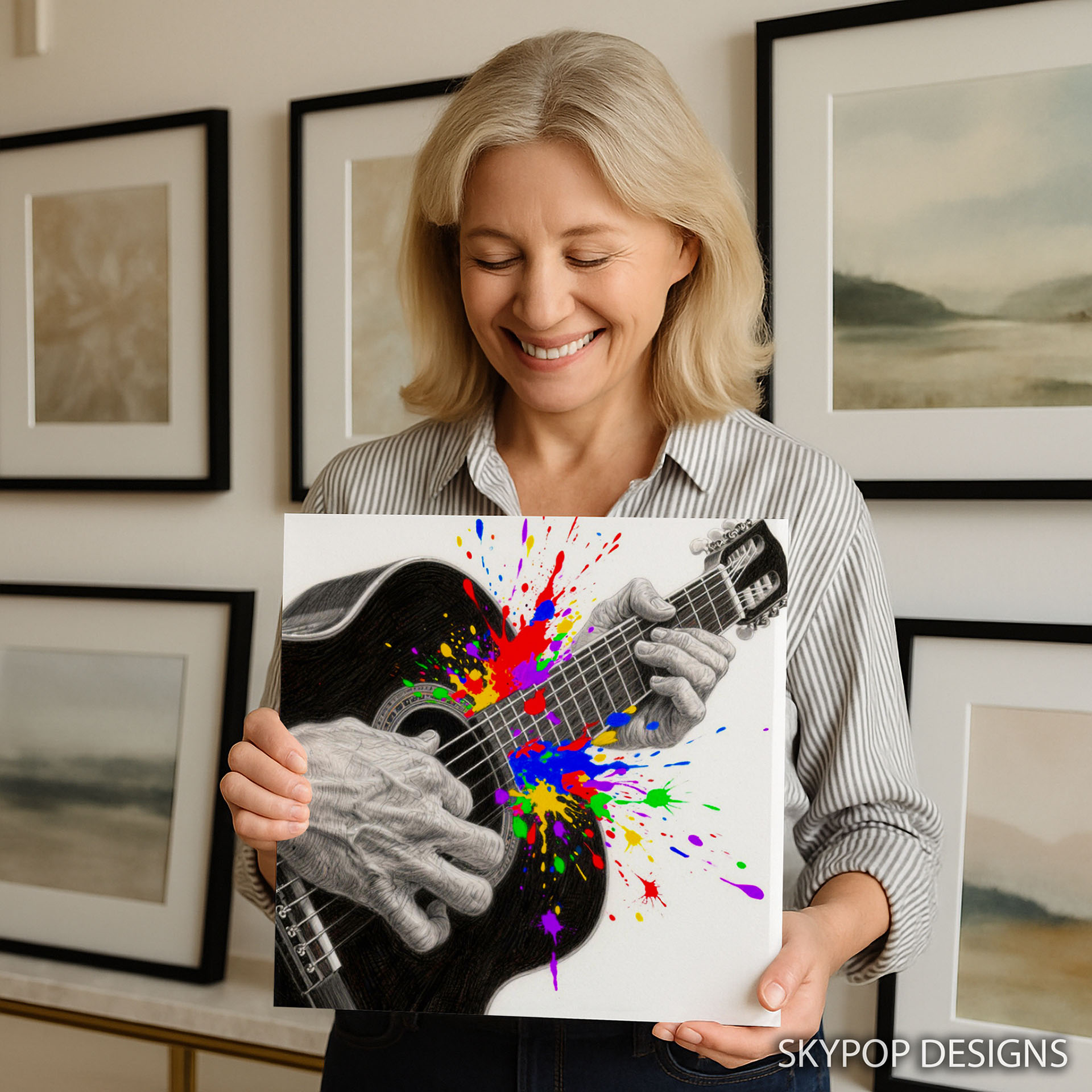 9.jpg Vibrant Guitar Art