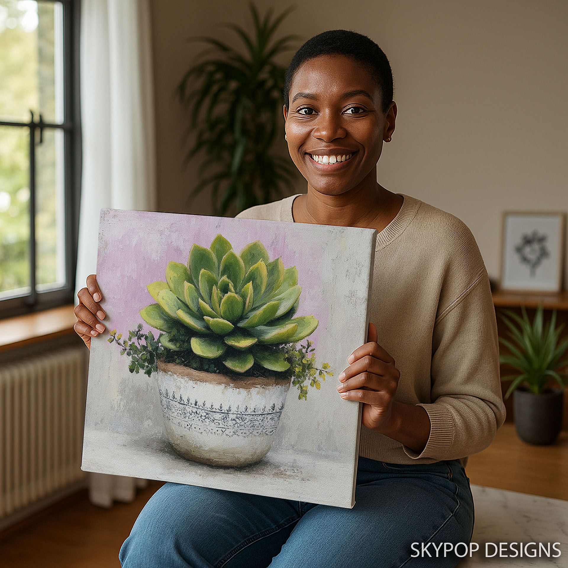9.jpg Succulent Pot Art