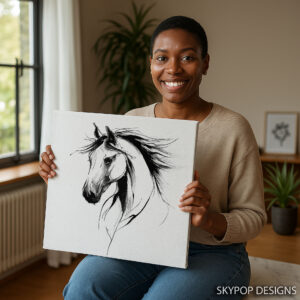 Horse Head Art