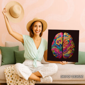 Psychedelic Brain Art