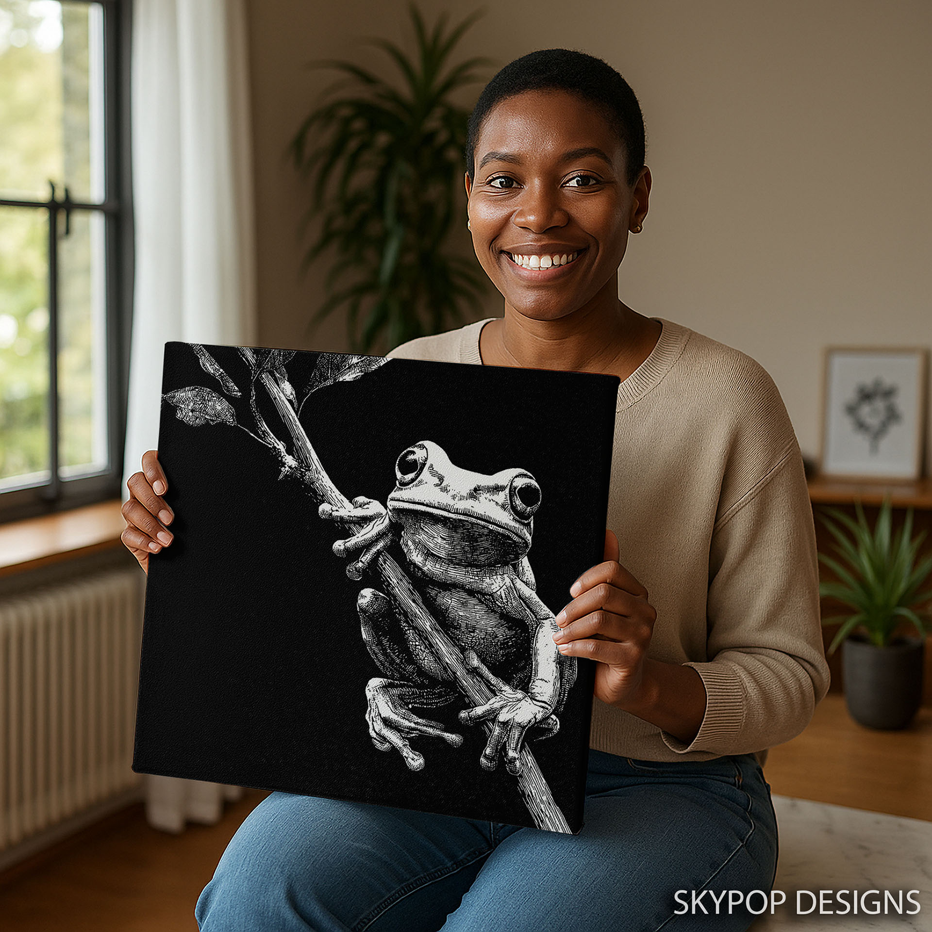 9.jpg Frog Perch Art