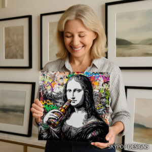 Mona Lisa Beer Break Art