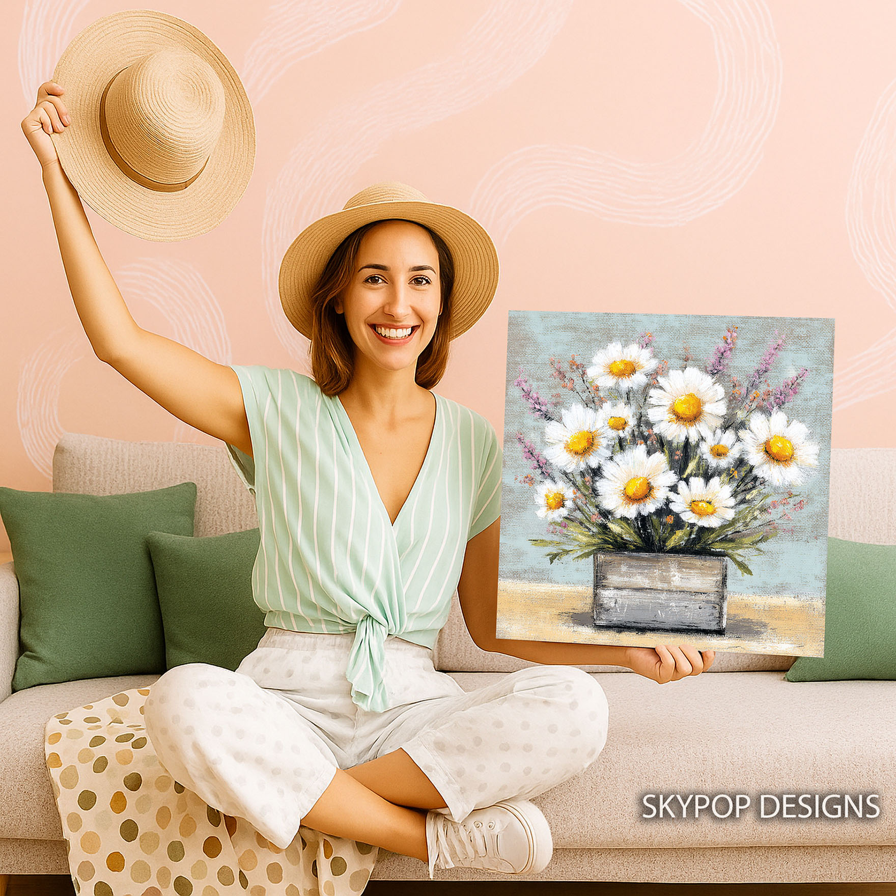 9.jpg Daisy Flower Box Art