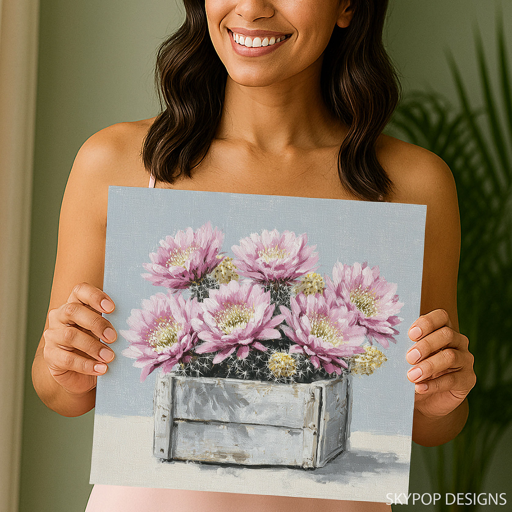 9.jpg Cactus Flower Art