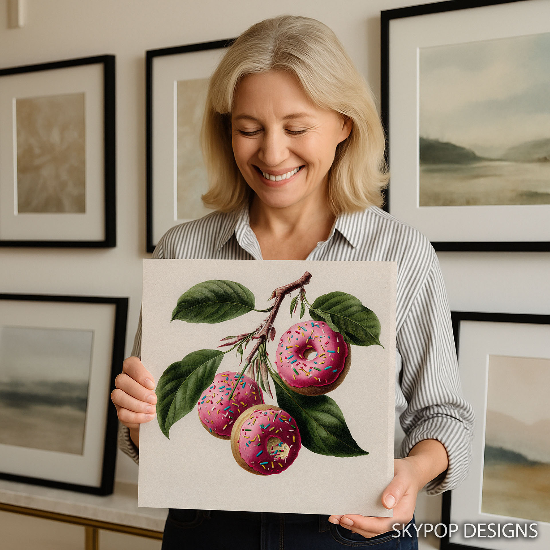 9.jpg Donut Branch Art