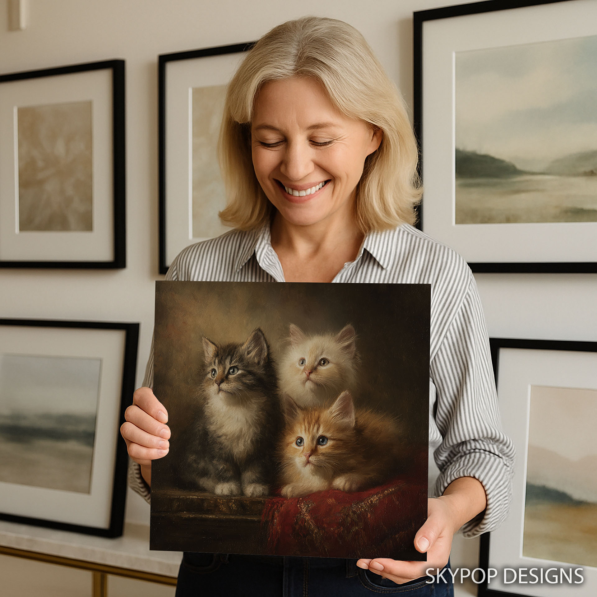 9.jpg Kitten Art