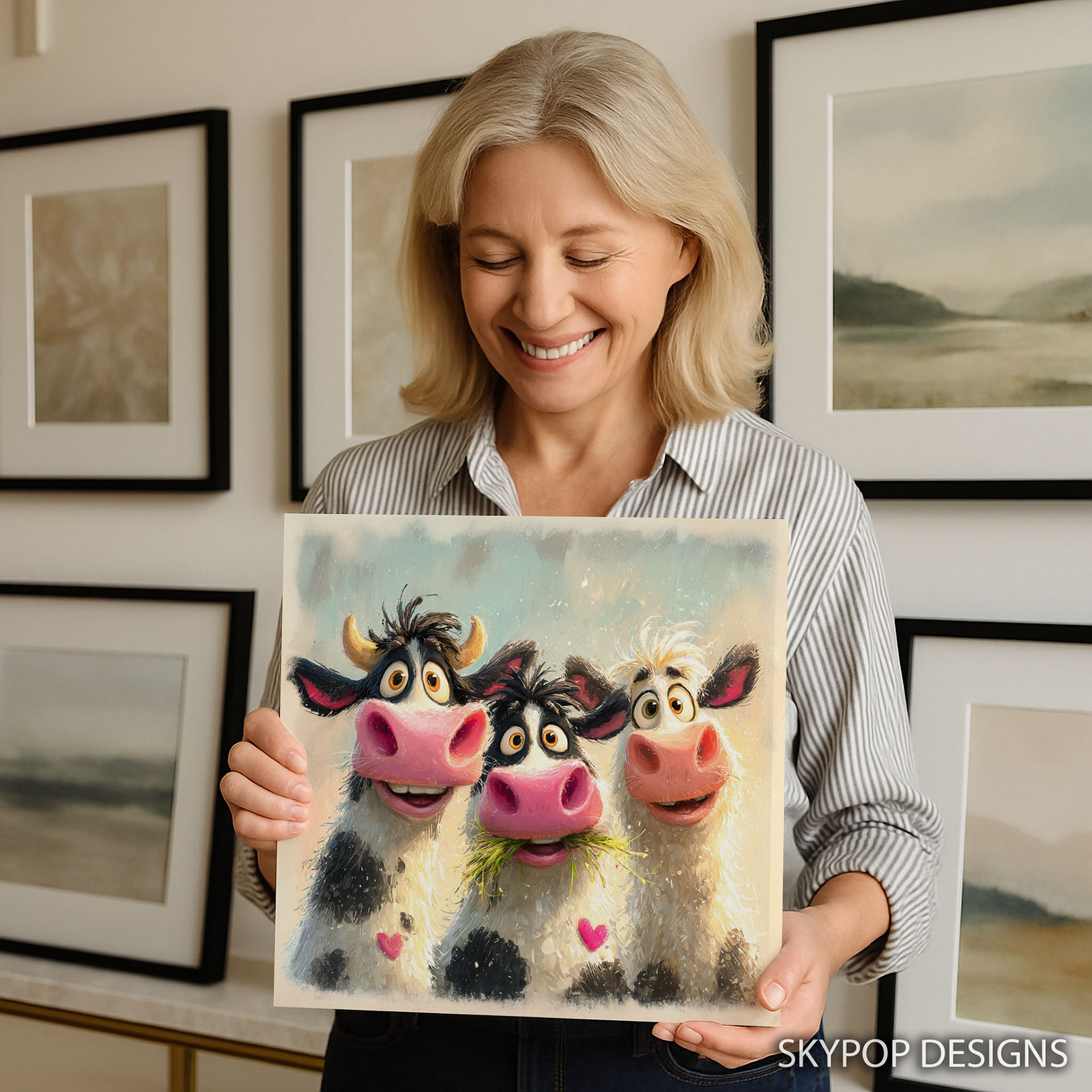 9.jpg Highland Cow Art