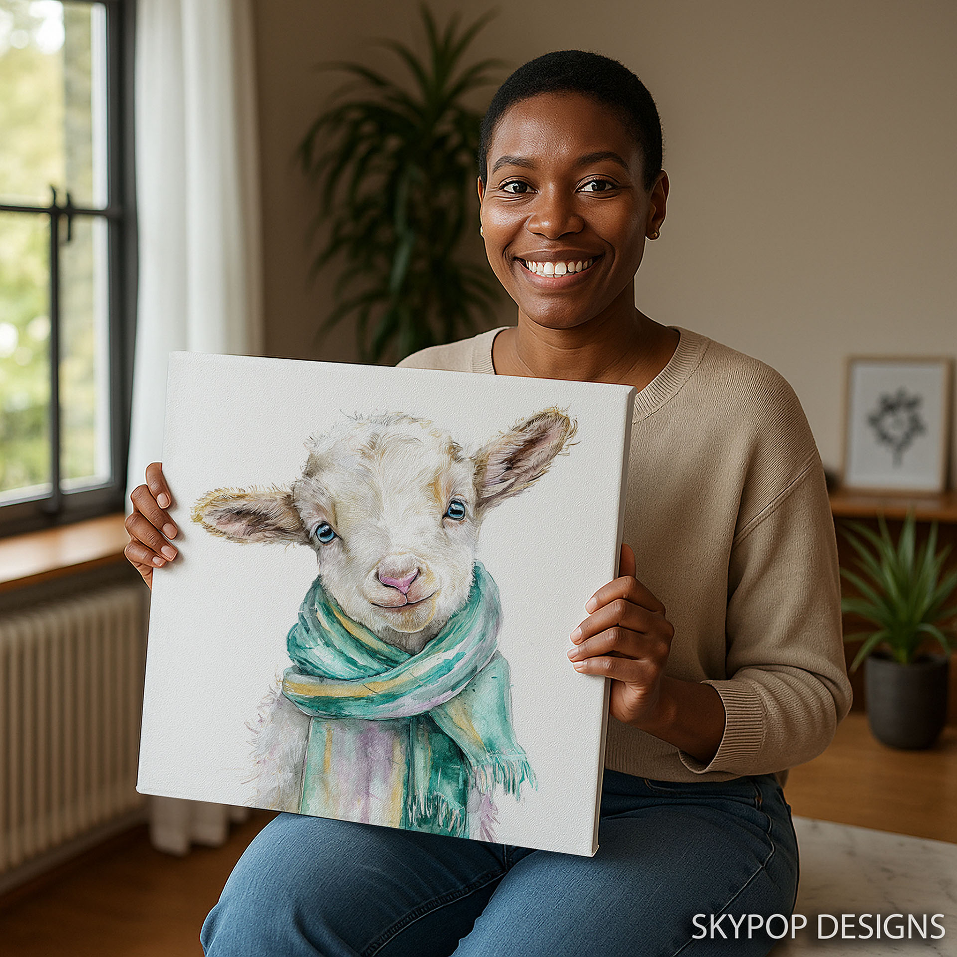 9.jpg Sheep Art