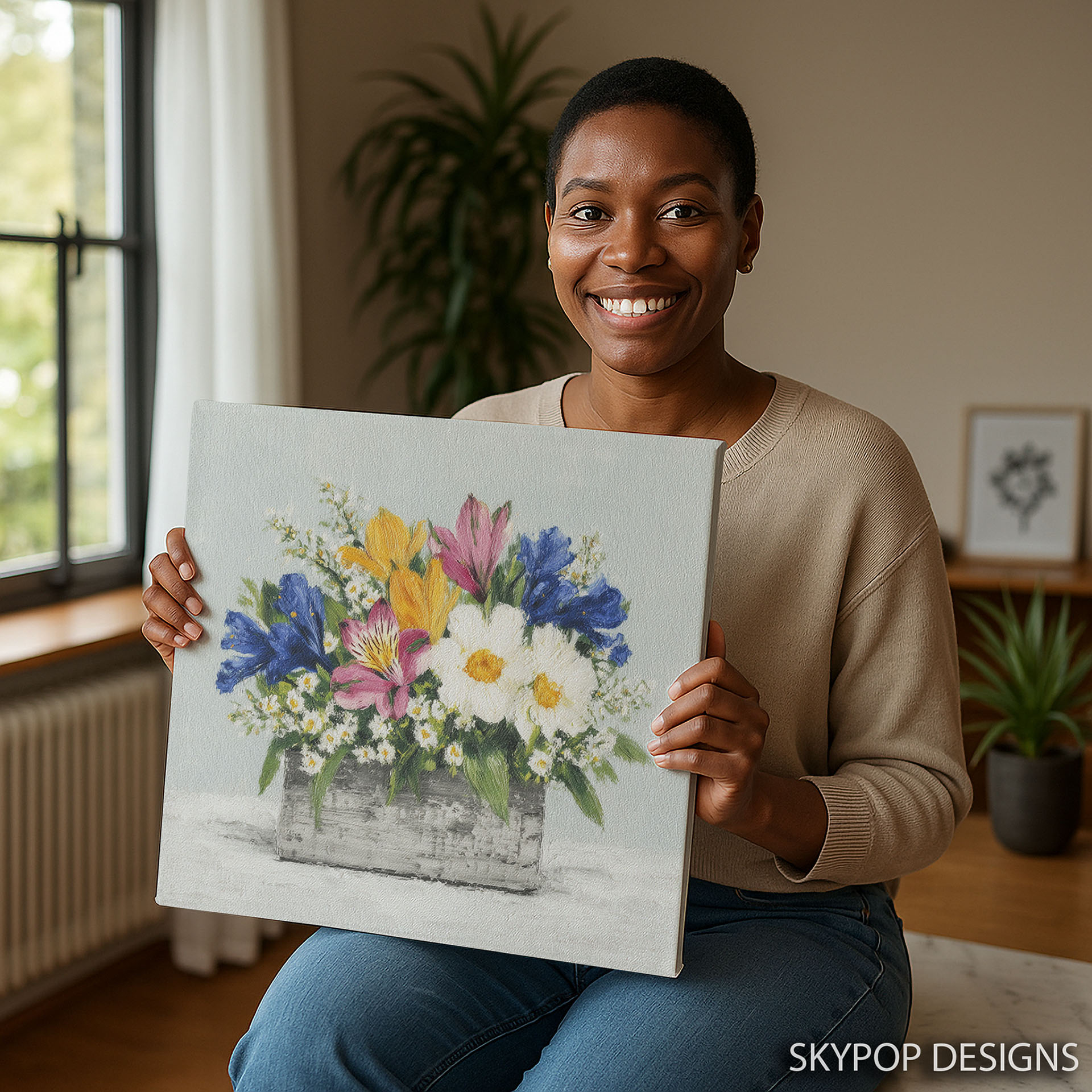 9.jpg Vibrant Garden Blooms Art