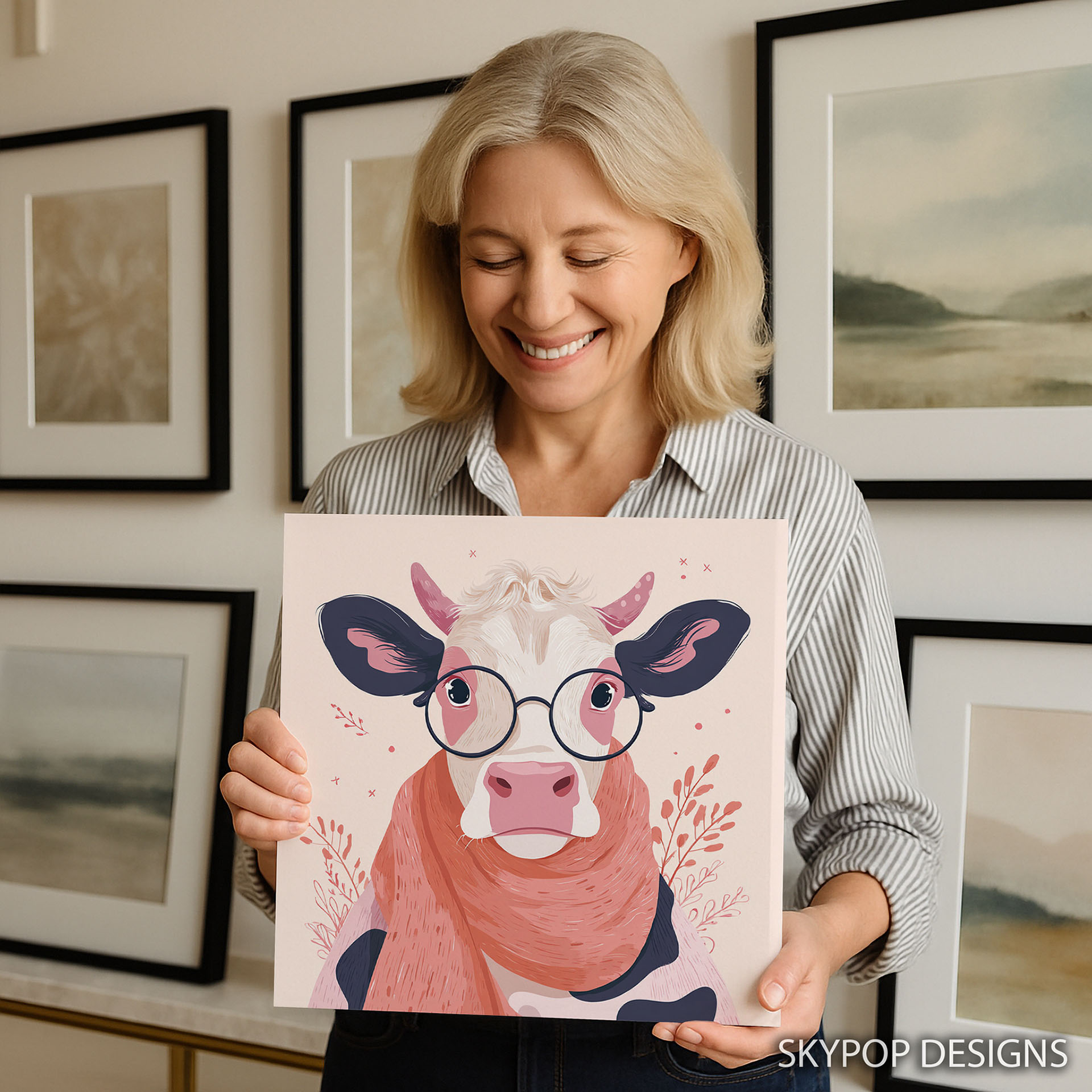 9.jpg Highland Cow Art