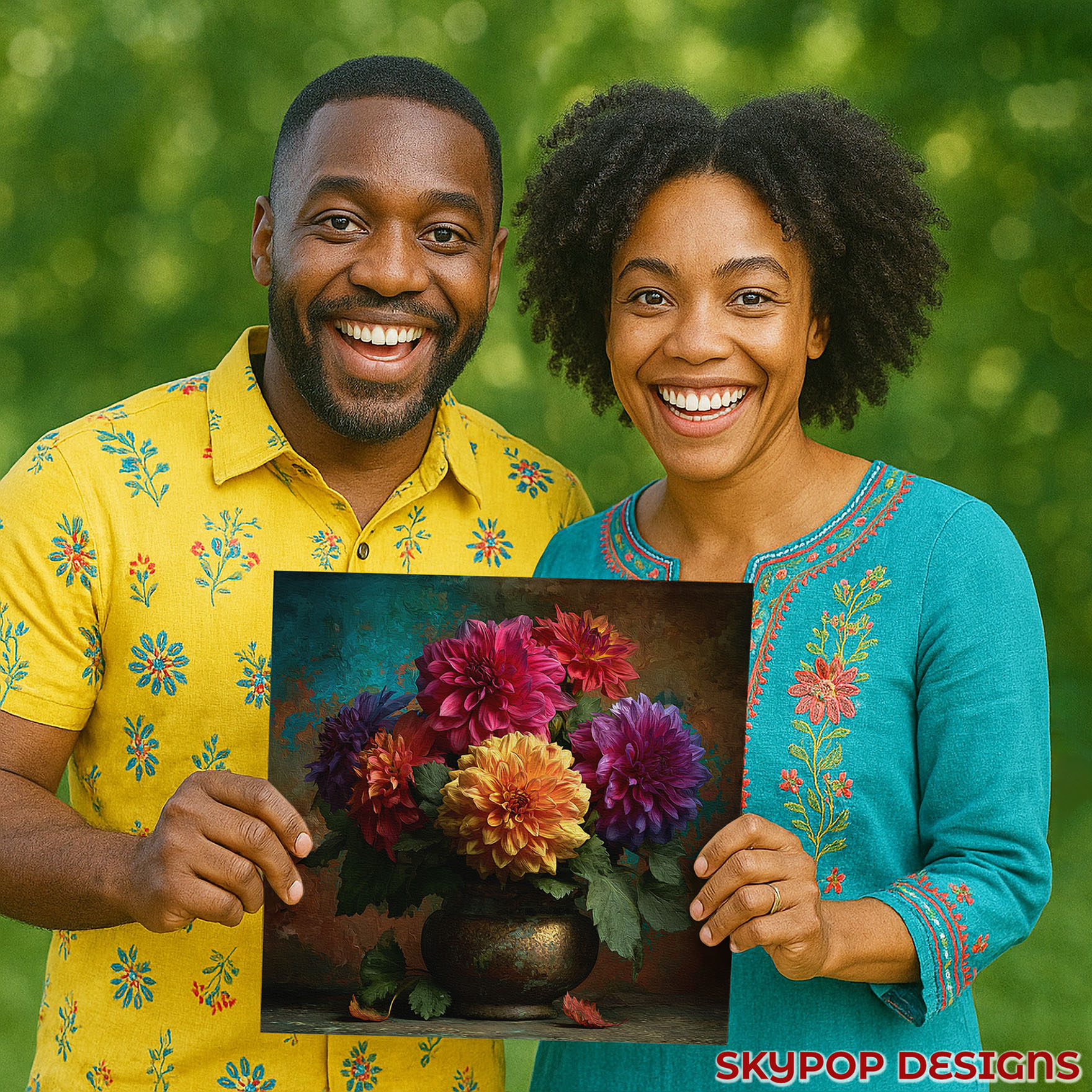 9.jpg Dahlia Bouquet Art