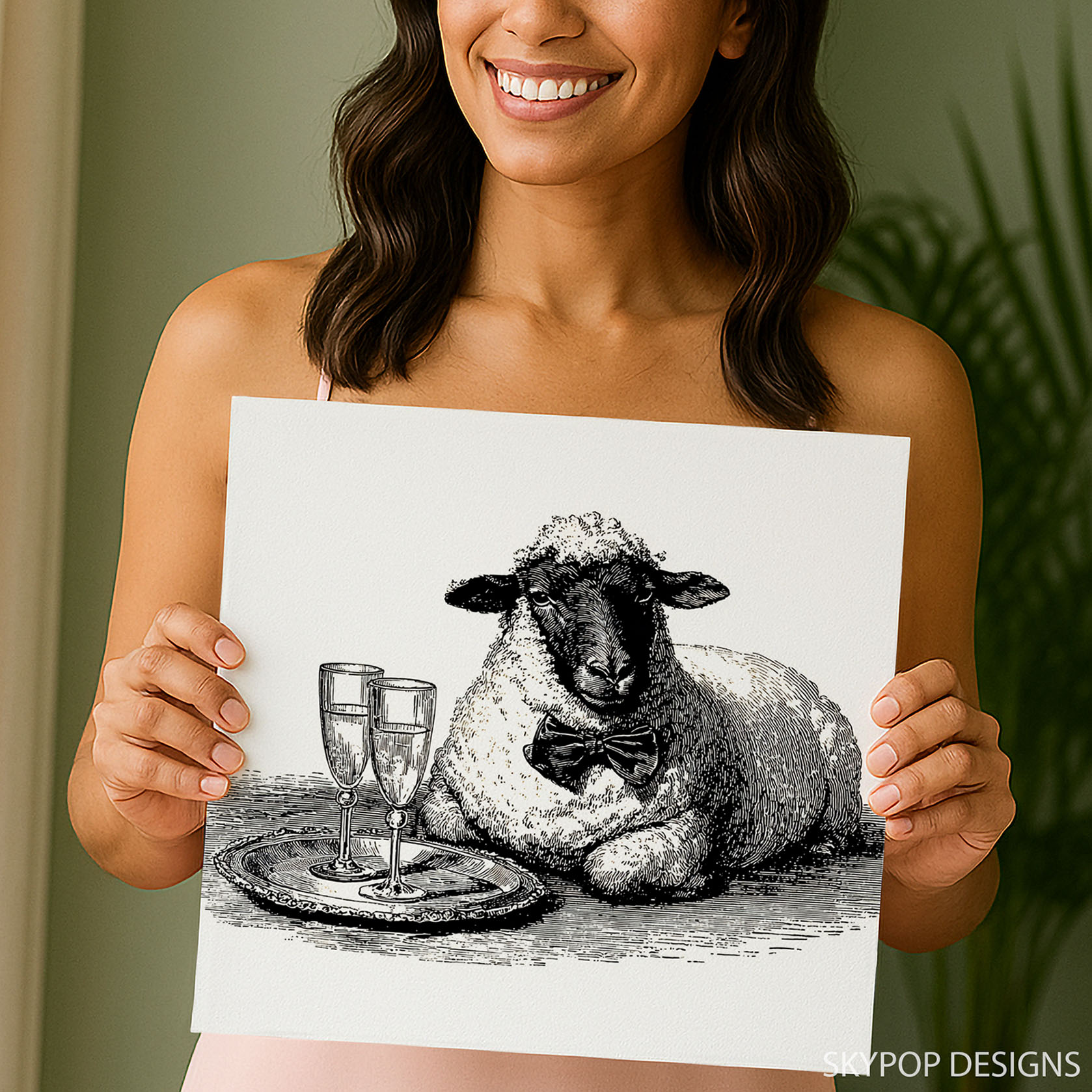 9.jpg Sheep Art