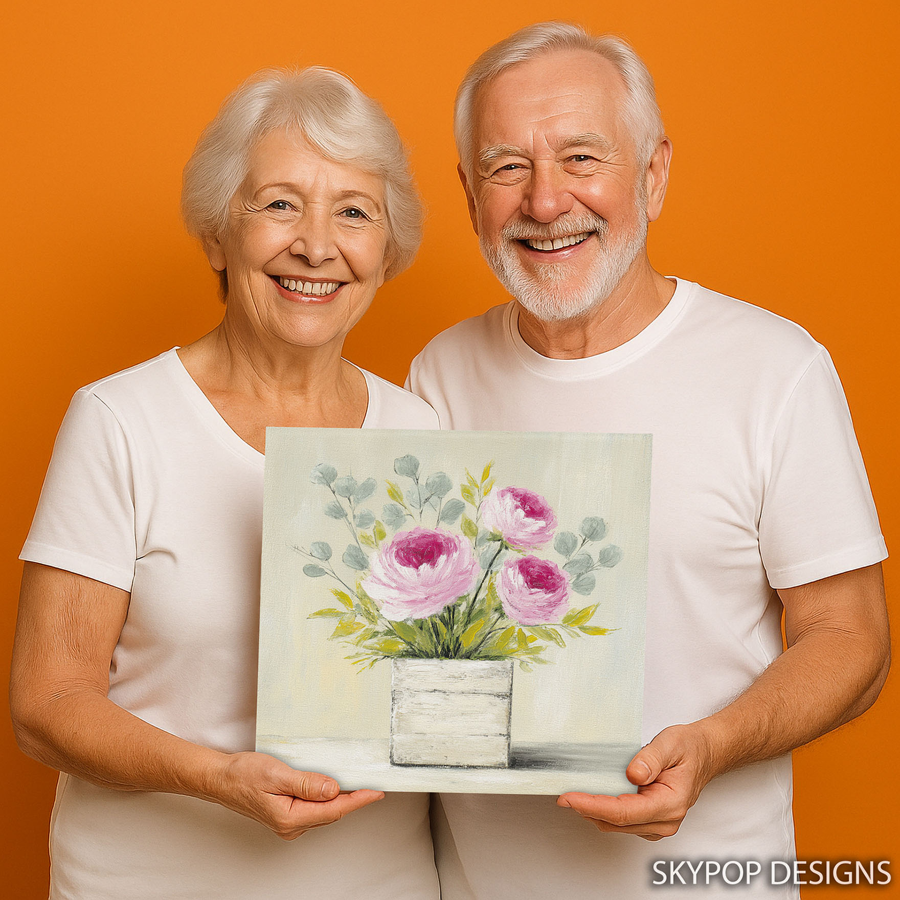 9.jpg Pink Peony Bouquet Art