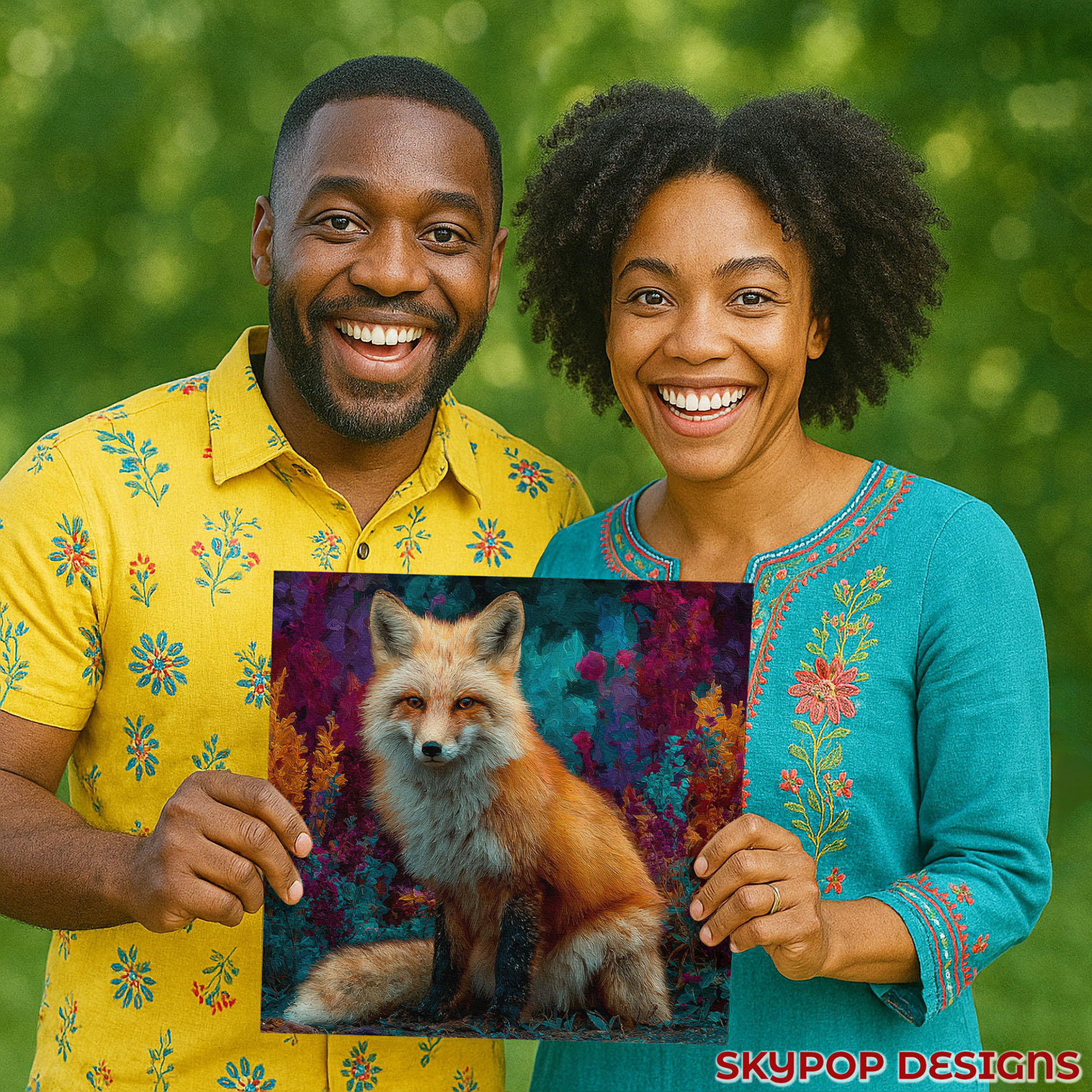 9.jpg Fox Forest Art