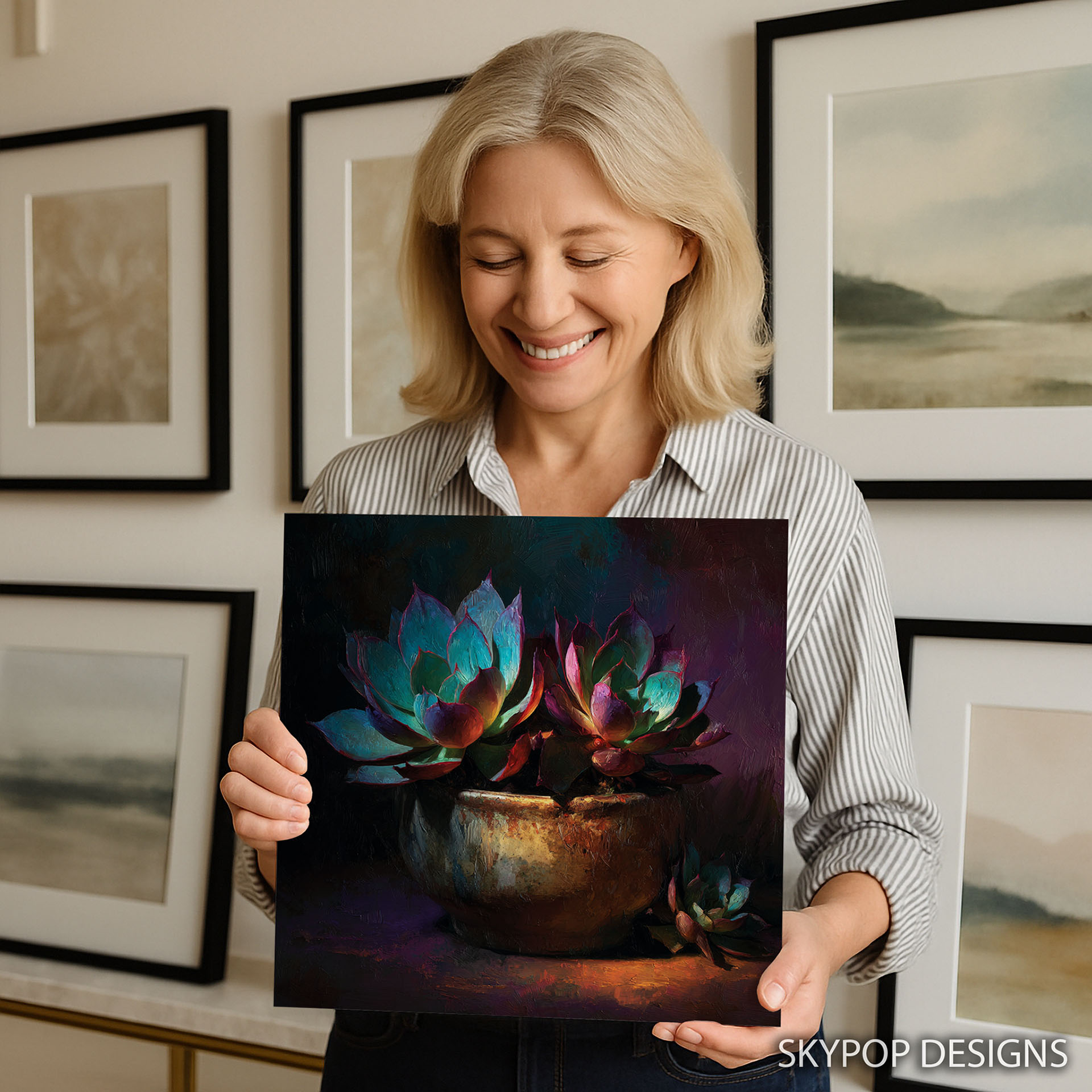 9.jpg Succulent Garden Art