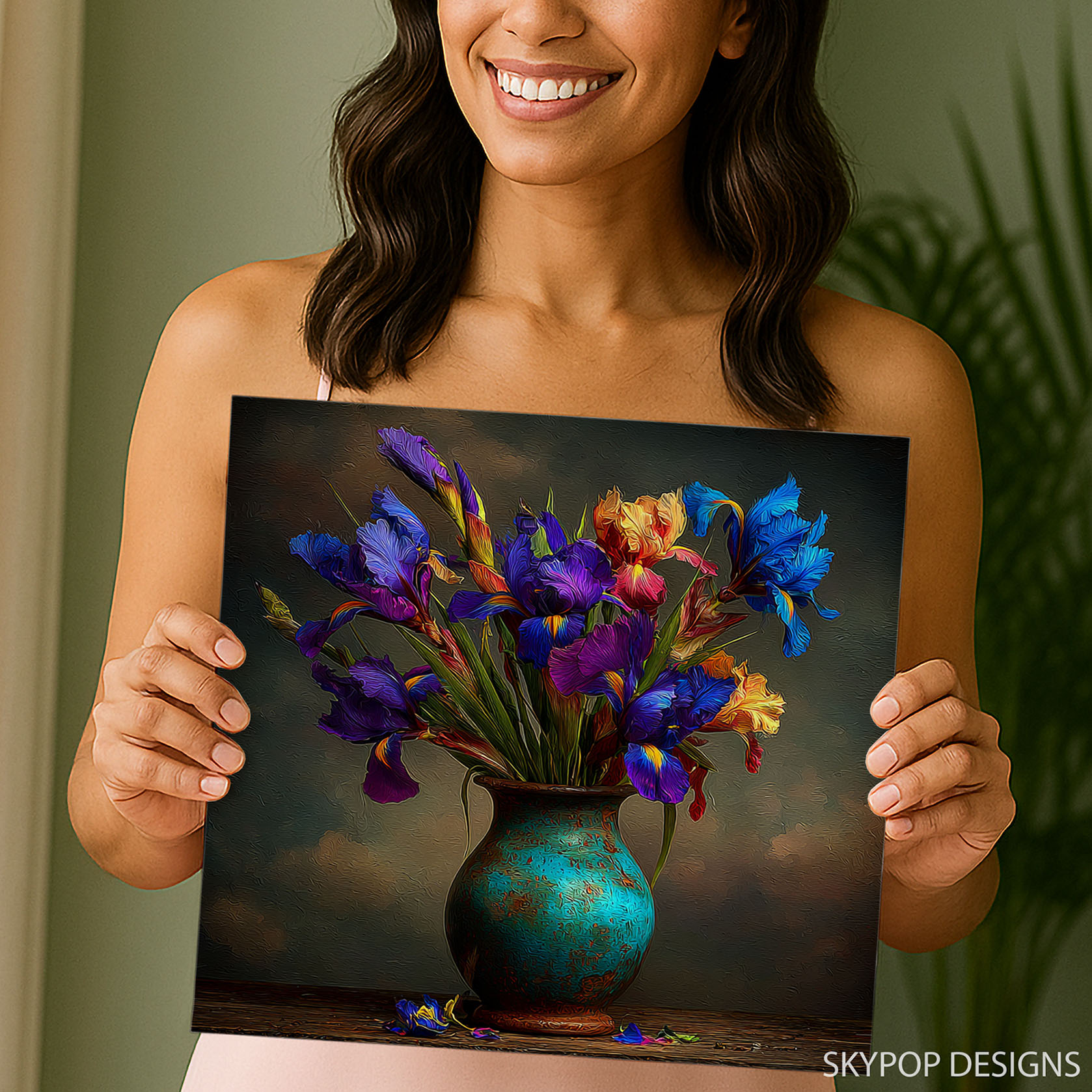 9.jpg Iris Flowers Art