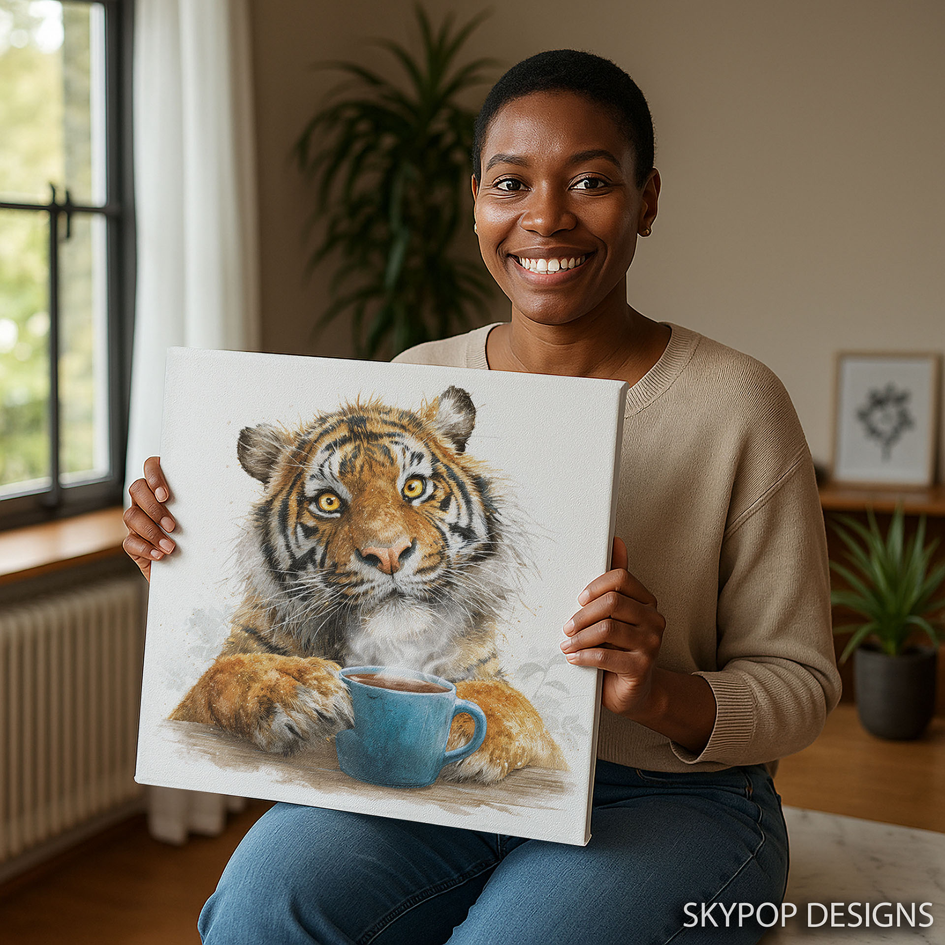 9.jpg Tiger Art