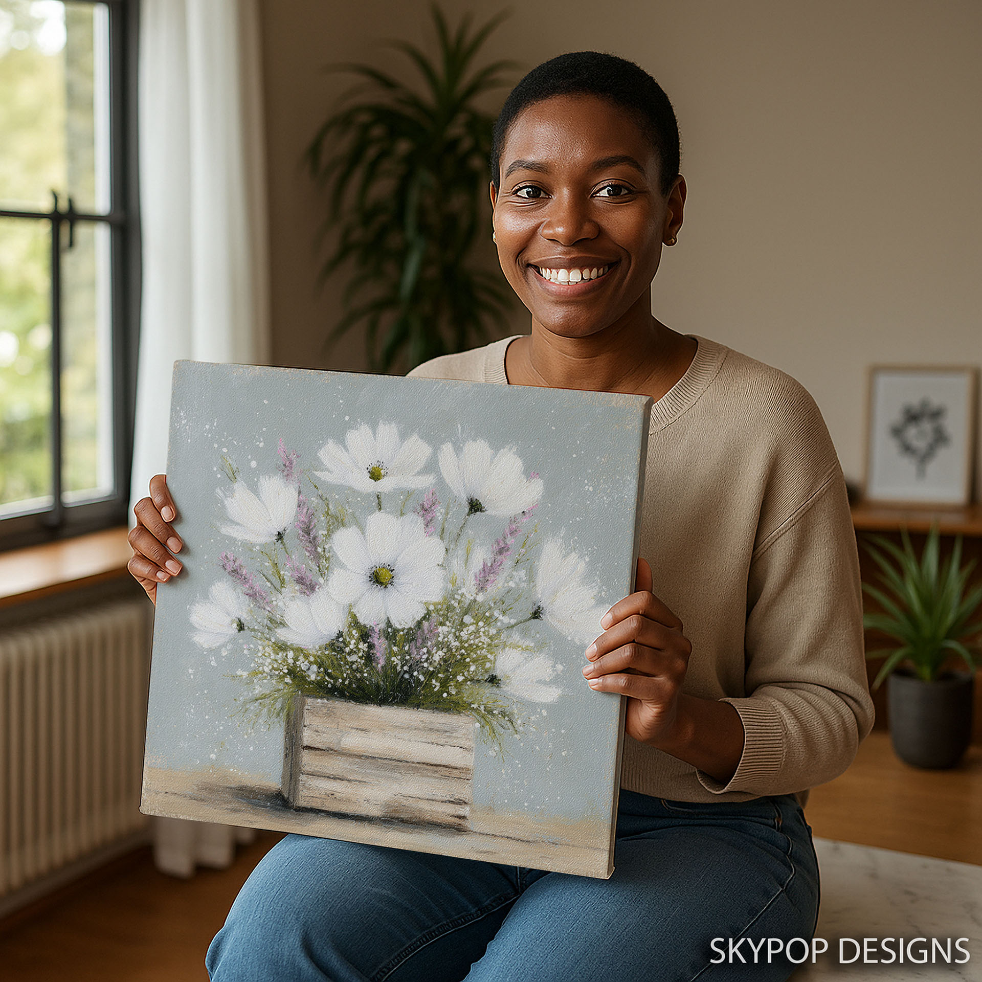 9.jpg White Cosmos Art