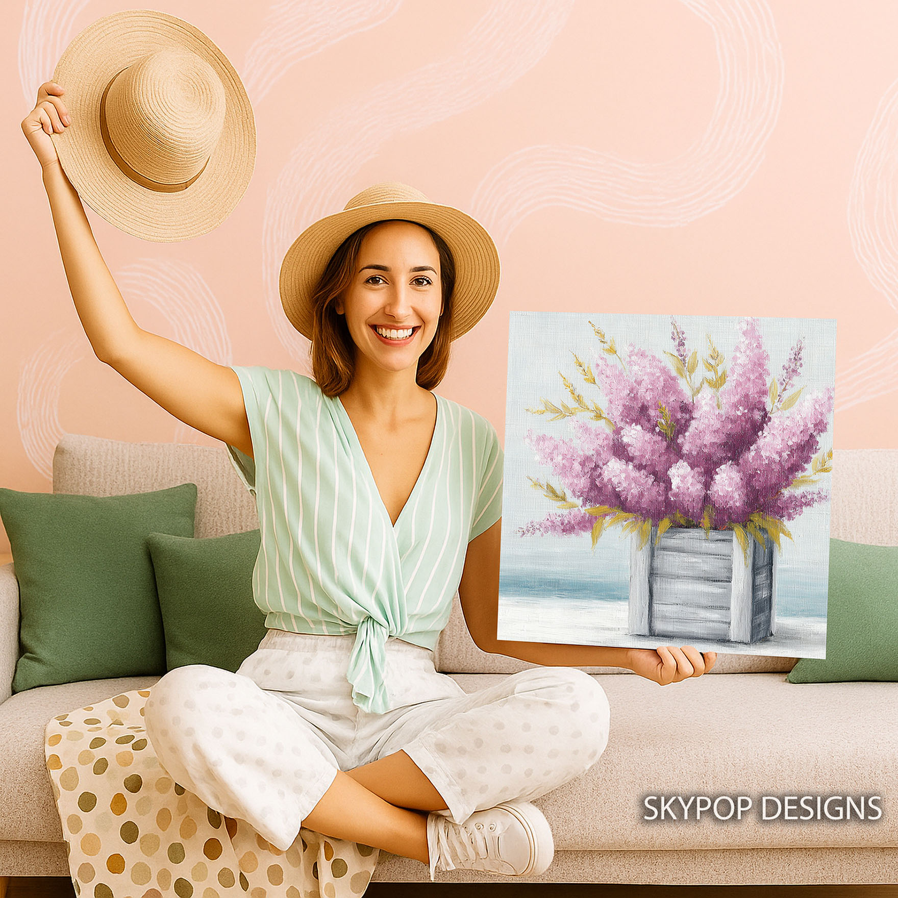 9.jpg Lilac Bouquet Art