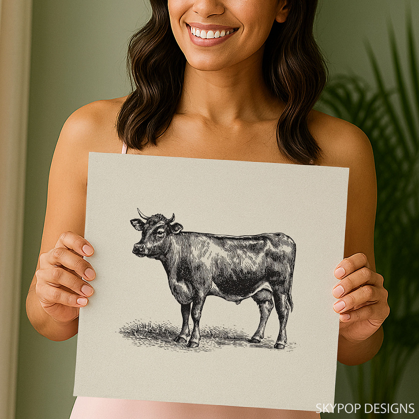 9.jpg Cow Art
