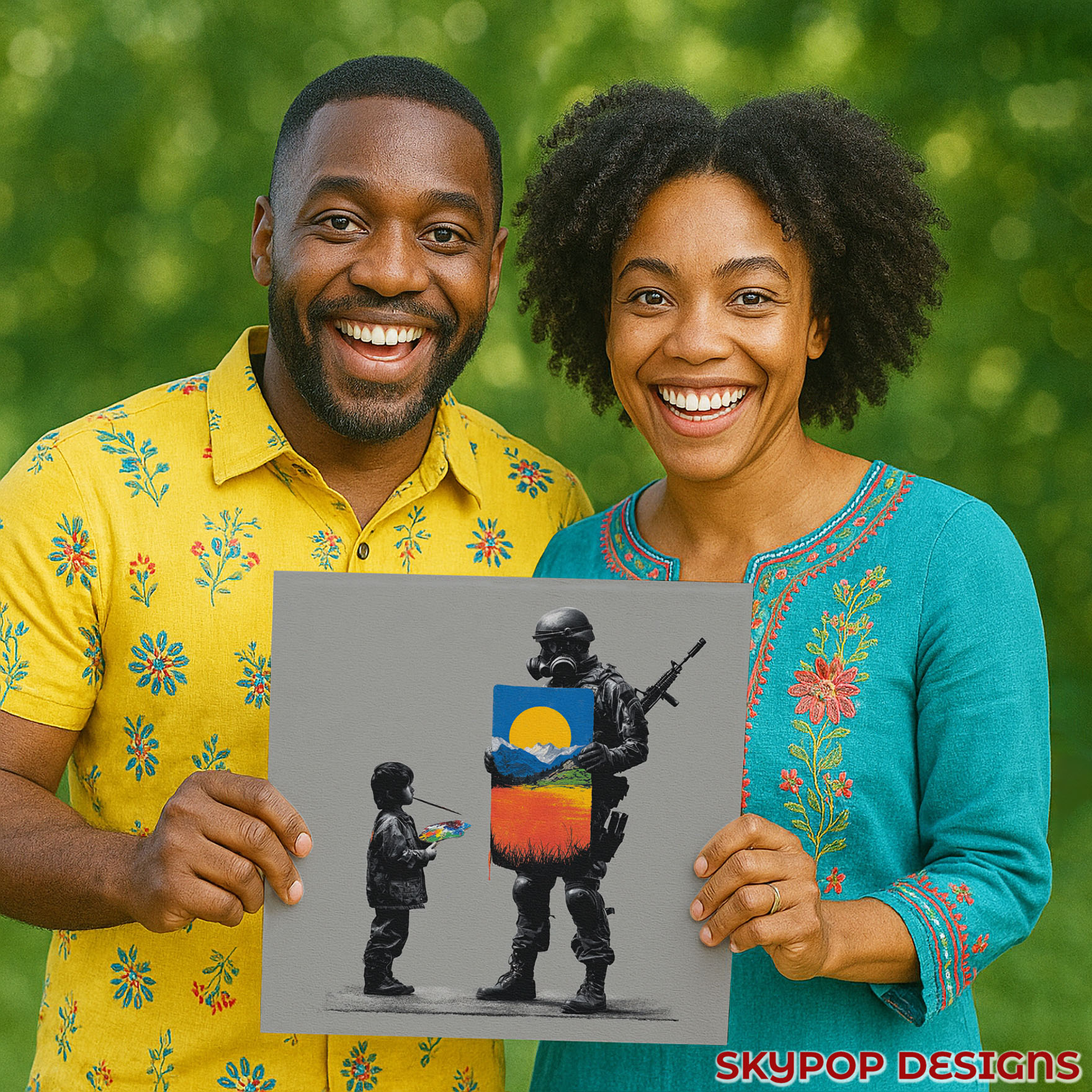 9.jpg Child Artist and Soldier Art