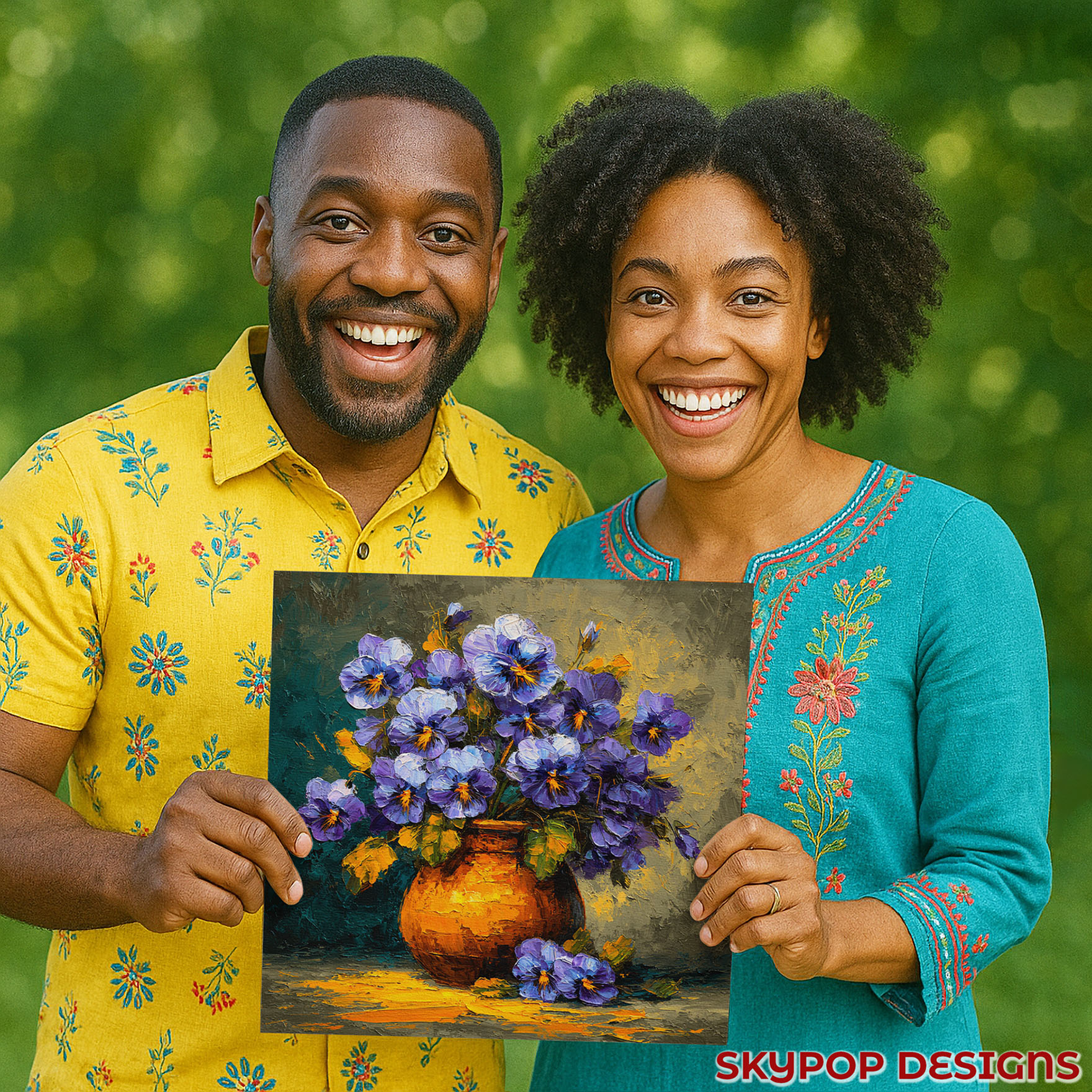 9.jpg Pansy Still Life Art