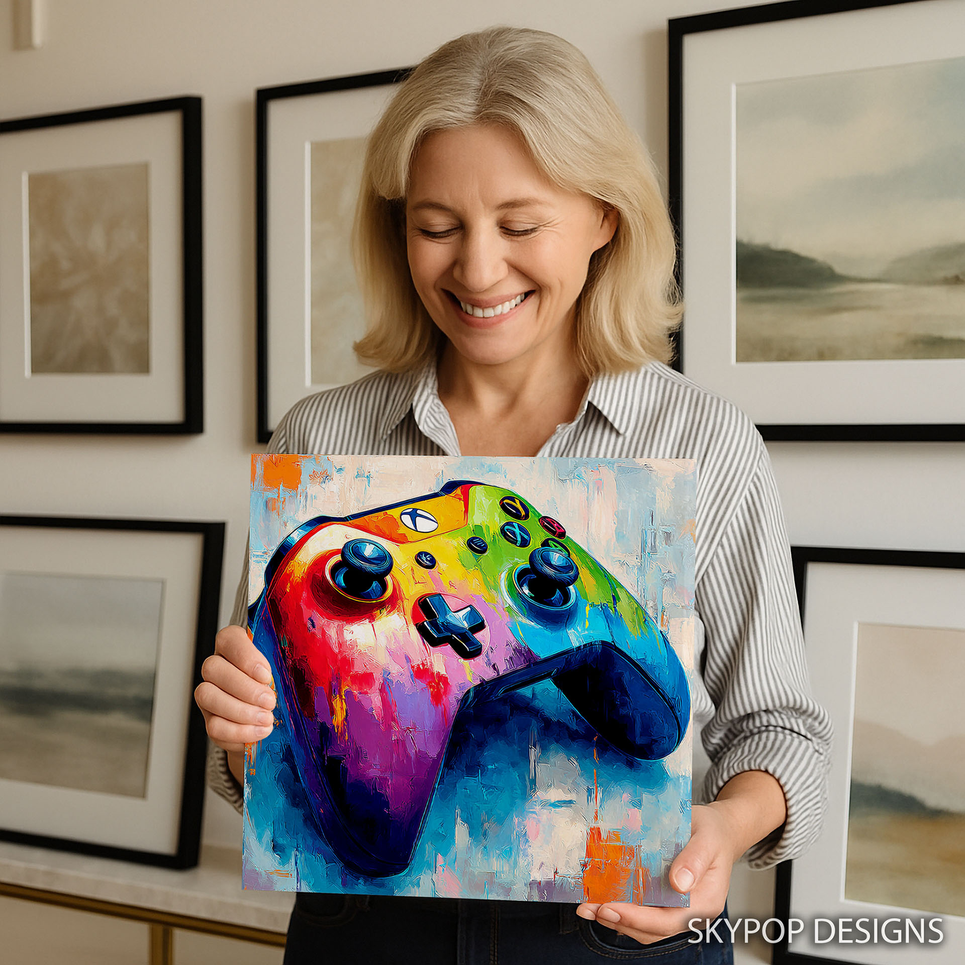 9.jpg Gaming Controller Art