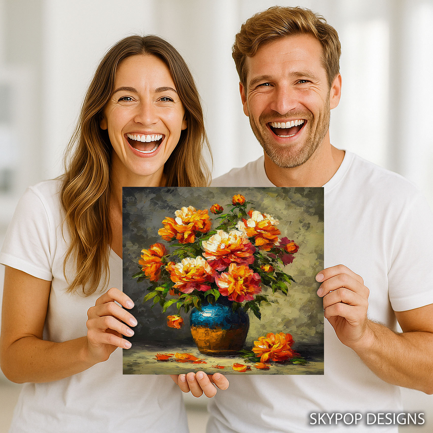 9.jpg Peony Bouquet Art