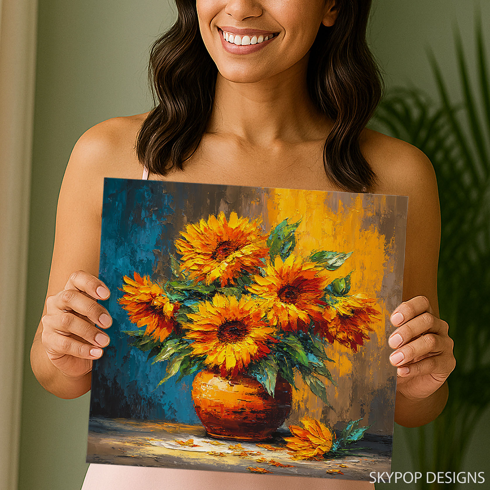 9.jpg Sunflower Bouquet Art