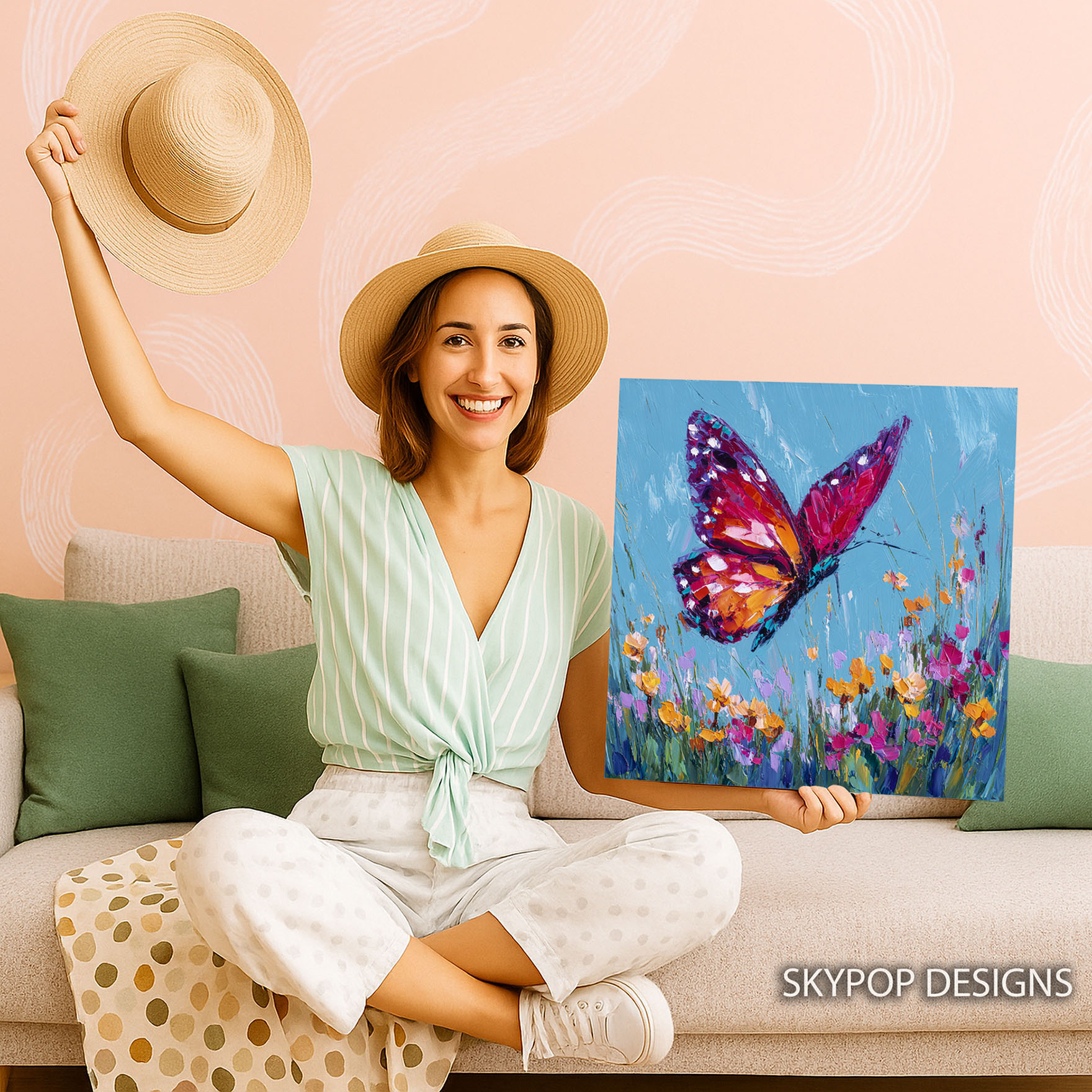 9.jpg Butterfly Garden Art