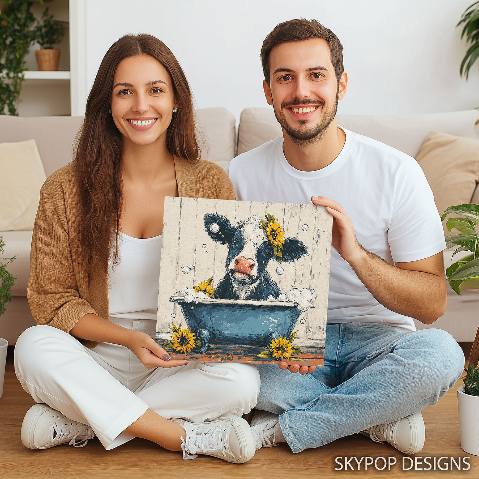 9.jpg Highland Cow Art