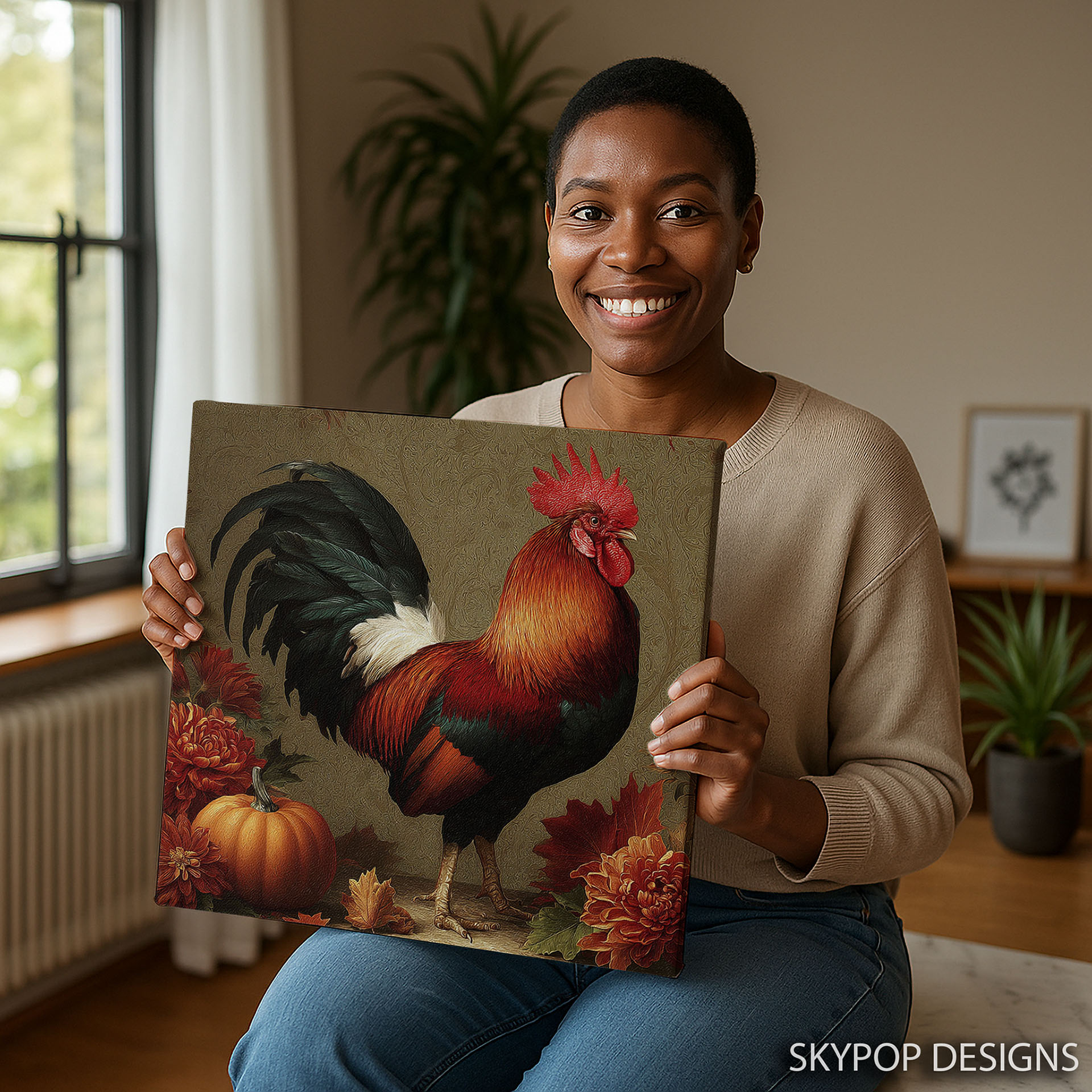 9.jpg Rooster Harvest Art