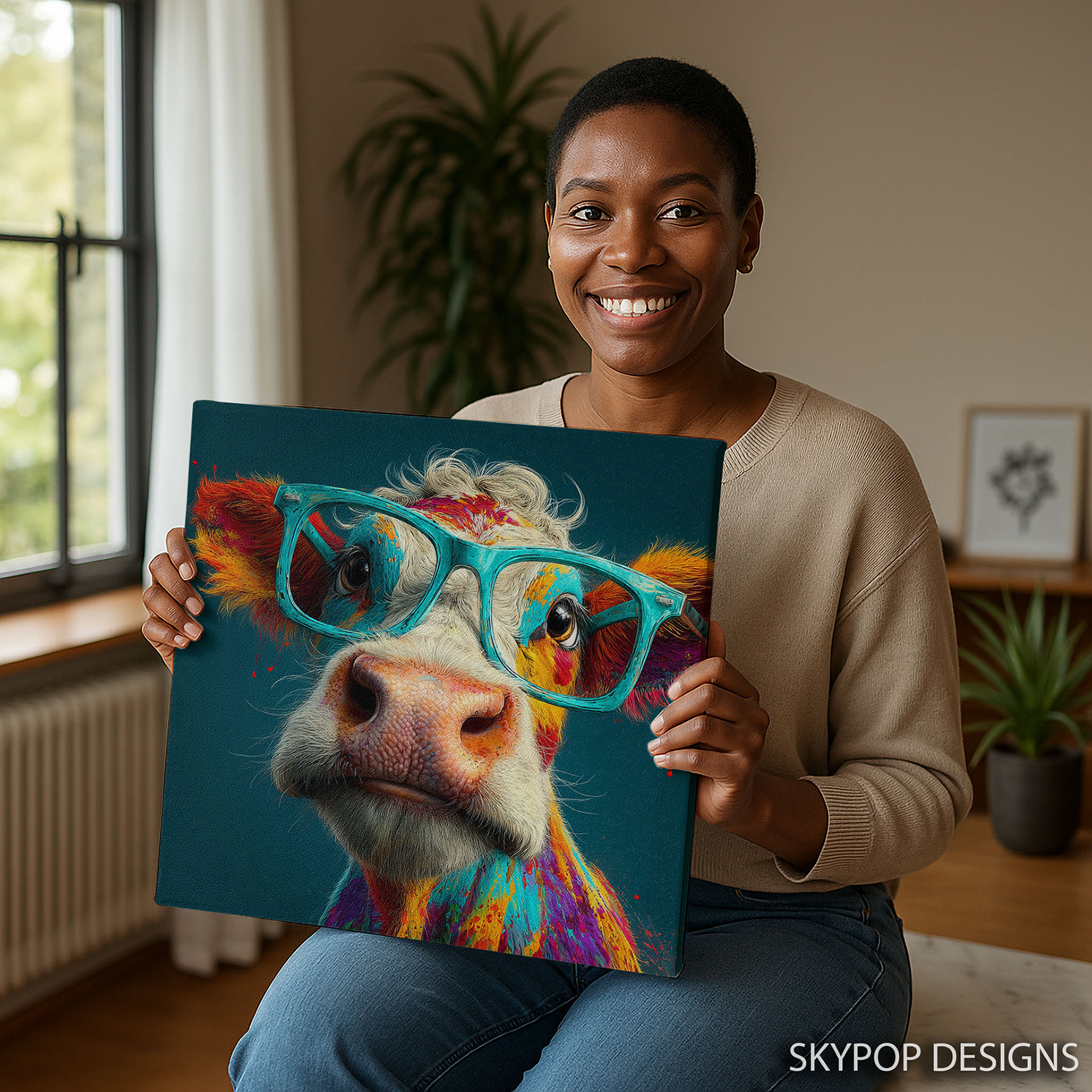 9.jpg Highland Cow Art