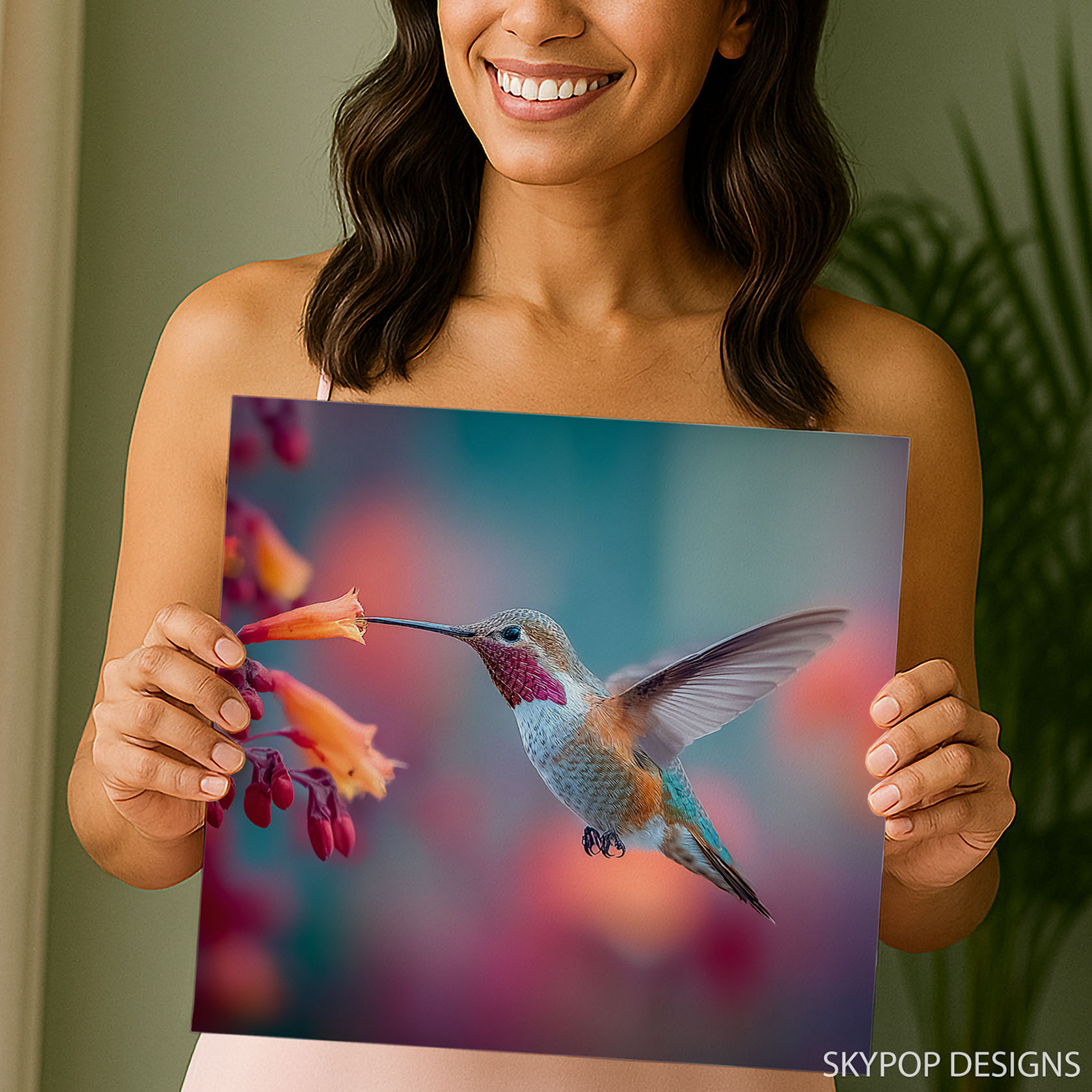 9.jpg Hummingbird Art