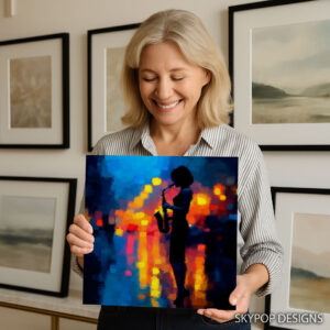 Jazz Night Serenade Art