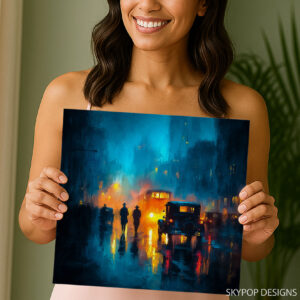 Roaring Twenties Street Scene Art