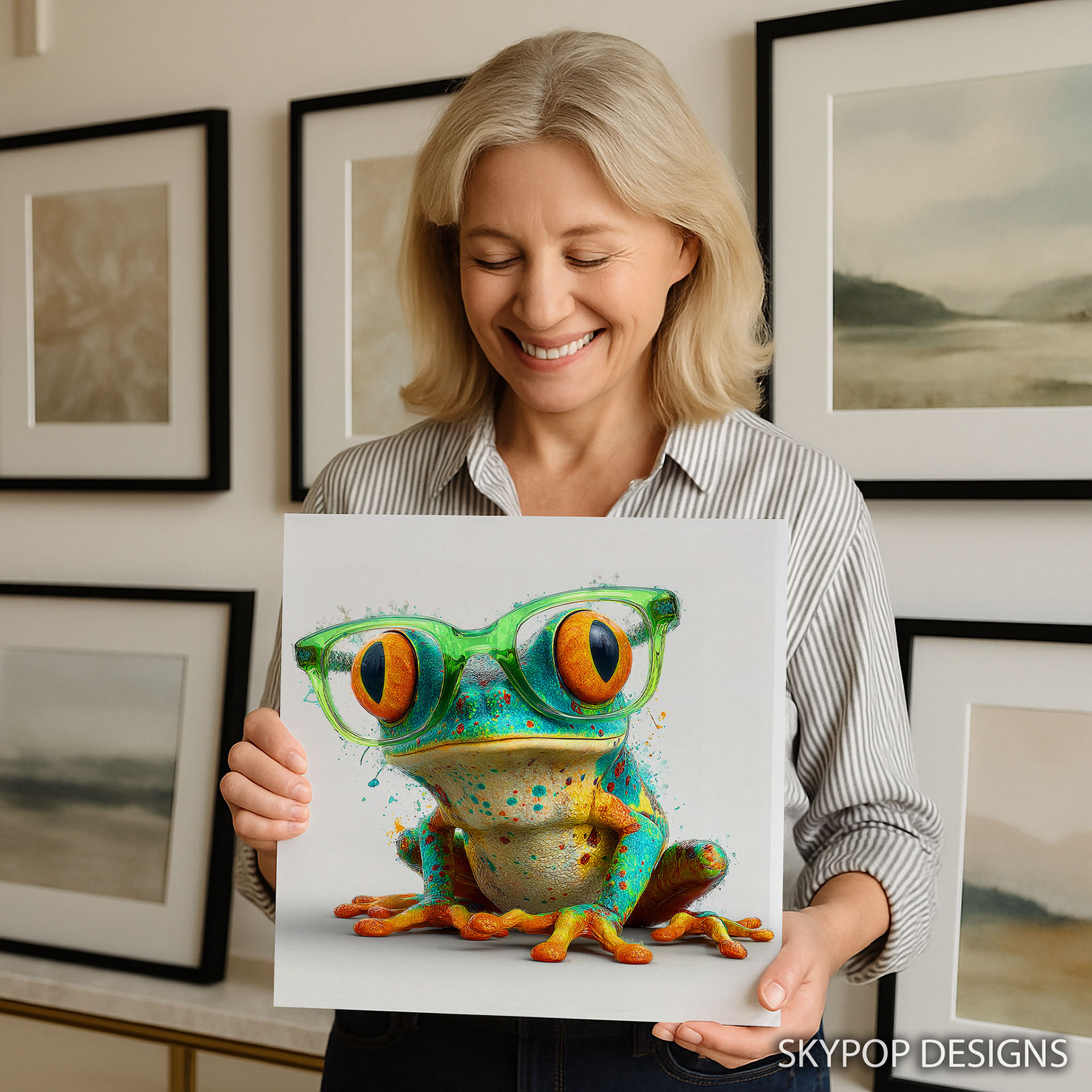 9.jpg Frog Art