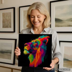 Lion Pop Art