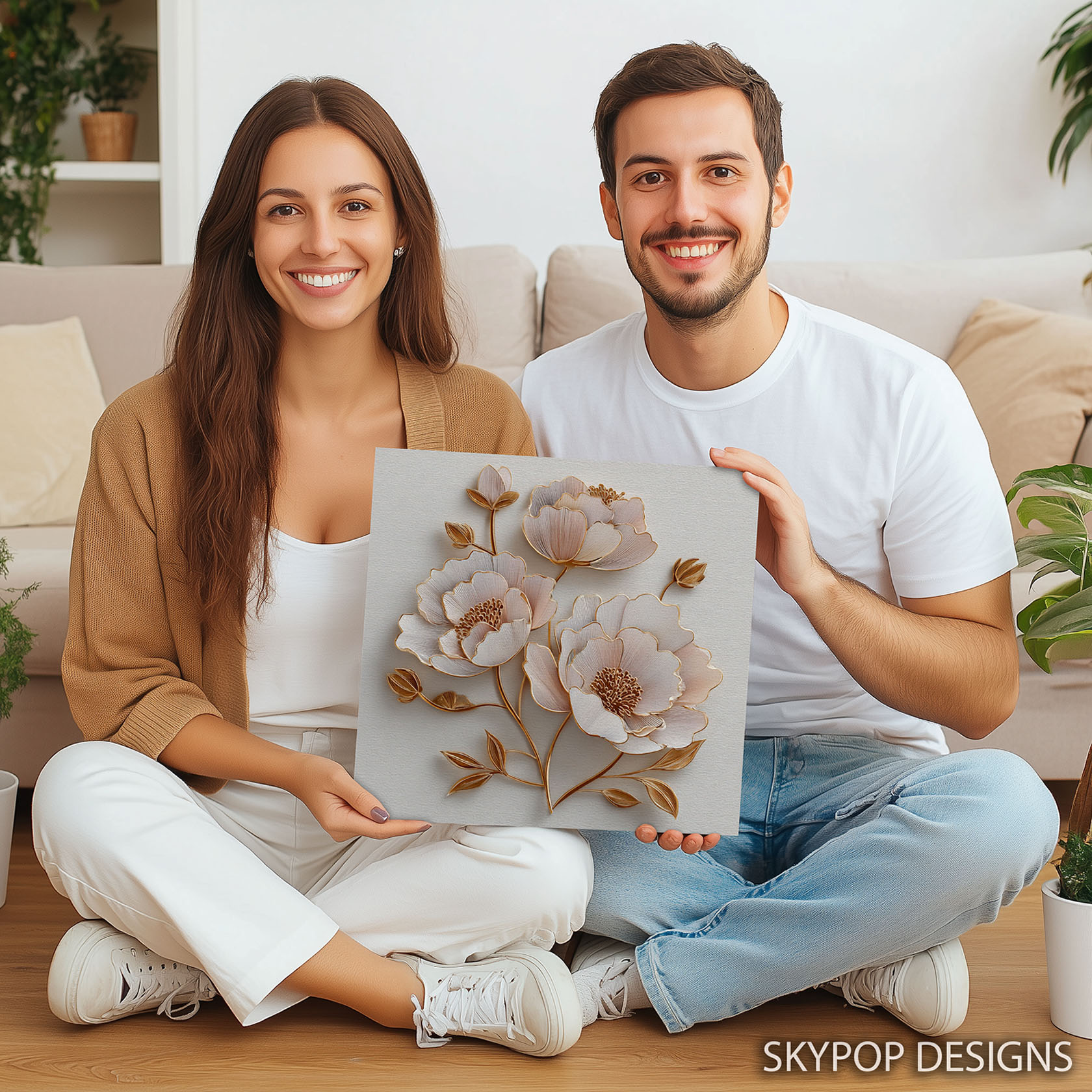 9.jpg Golden Peony Art